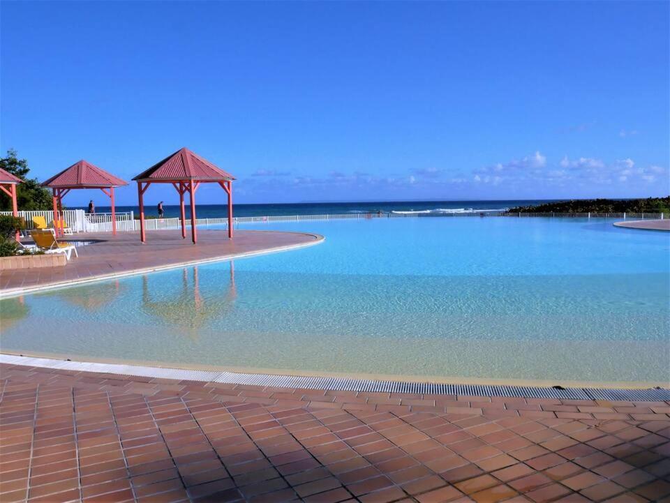 Appartement Studio accès piscine plage à Saint-François Extérieur photo